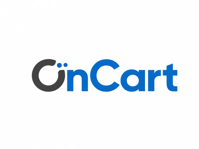 OnCart e-commerce logo design